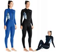 Women Men Wetsuit 2mm 3mm,Women Wetsuit,Neoprene Full Body UV Protection One Piece Long Sleeves Wet Suit Dive Skin,Adult One Piece Full Body Long Sleeves Neoprene Wet Suits(Black)