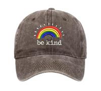 Women Men's Gay Pride Rainbow Baseball Hat Cap Rainbow LGBT Graphic Sun Hat Lesbian Flag