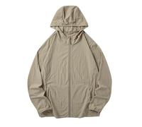 Women Mens Hoodies Zip Up Summer Jackets Sun Protection Hoodies Lightweight Jacket Quick Dry Upf 50+ UV Protection Coat Solid Color Breathable Activewear Running Cycling Outerwear for Climbing Fishing