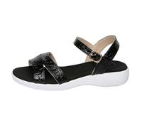 Women Metallic Croc Print Wedge Sandals Open Toe Ankle Strap Platform Comfortable Casual Summer Beach Sandals