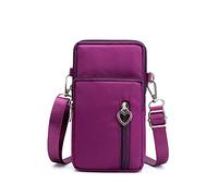Women Moblie Phone Crossbody Purse Small Shoulder Bag Wallet Pouch for Samsung Galaxy A22 A03s A12 A33 A13 M32 M33 M23 M53 M53 A52 A53 S22 Ultra S21 Ultra S21+ S21 FE S20 FE S20+ S10 Plus (Purple)