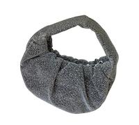 Women Moon Bag Korean Styles Dumplings Bag Top Handle Fashion Handbag All-matching Dating Trendy Daily Women Ruched Handbag Dating