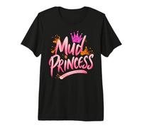 Women Mud Run Princess Girls Muddy Mudding Running Team ATV Premium T-Shirt