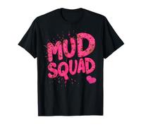 Women Mud Run Squad Girls Muddy Mudding Running Team ATV T-Shirt