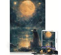 Women near A River 1000 Pieces Jigsaw Puzzles for Adults Strategic Think Pleasant Downtime Clean Cut Winter Gift (38x26cm)