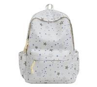 Women Nylon Casual Travel Daypack Aesthetic Backpack | Large Capacity Cute Daypack Bookbag for Business Teacher Travel Picnics Parties