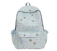 Women Nylon Casual Travel Daypack Aesthetic Backpack | Large Capacity Cute Daypack Bookbag for Business Teacher Travel Picnics Parties