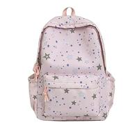 Women Nylon Casual Travel Daypack Aesthetic Backpack | Large Capacity Cute Daypack Bookbag for Business Teacher Travel Picnics Parties