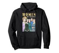 Women Of Science Vintage Female Scientist Physics Chemistry Pullover Hoodie