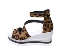 Women Open Toe Mule With Adjustable Buckle, Wide Width Women'S Thick Soled Sandals, Wide Fit Comfortable Shoes, Non-Slip Lightweight Slippers Stylish Match for Movie Dates And Leisure Hangouts
