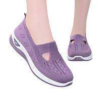Women Orthopedic Casual Shoes Breathable Soft Sole Orthopedic Walking Shoes Women Orthopedic Walking Sneaker Lightweight Athletic Walking Shoes Lavender