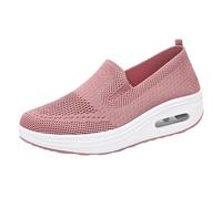 Women Orthopedic Casual Shoes,Slip On Arch Support Trainers,Decrease The Burden,Breathe and Stay Cool,Suitable for Outdoor Walking Concert Leisure Work Or Other Relaxing Occasions Pink