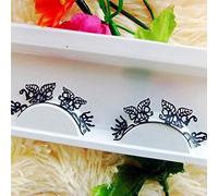 Women Paper-Cut Art Style Paper Nightclub Stage False Eyelashes A Durability and professional