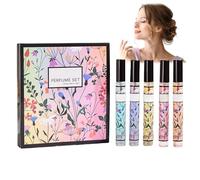 Women Perfume Gift Set,Perfume Sets for Women,Miniature Perfume Sets for Women,Perfume Long Lasting Fruity Scent,Travel Portable Perfume,Perfumes Mini Gift Sets,Gifts for Her,5PCS