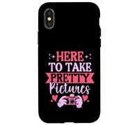 Women Photographer here to take pretty pictures girls camera Case for iPhone X/XS
