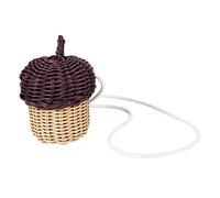Women Pine Cones Shape Crossbody Bag Water Resist Stylish Shoulder Bag Lightweight Versatile Satchel Bags Daily Shopping Dating Crossbody Bags (Coffee)