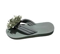 Women Platform Flip Flops - Women Floral Thong Sandals Lightweight Fashion Floral Thong Sandals Cushion Thick Soled Flip Flops Non Slip Summer Casual Walk Slippers For Indoor Outdoor Beach