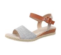 Women Platform Wedges Shoes White Sandals Size 6 Women's One Strap Slope Heel Fish Mouth Buckle Outer Wear Beach Thick Bottom Open Toe Sandals for Black Woman Sandal Shoes (Grey,3.5)