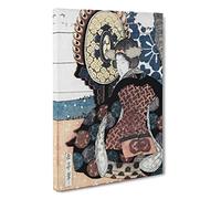 Women Playing a Drum by Yashima Gakutei Canvas Print | Gallery Wrapped 30mm Frame Wall Art | 30x20 inches | Ready to Hang | Modern People Picture | Living Room Bedroom Lounge Office