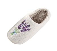Women Plush Soft Slippers, Cotton Home Warm Slippers Fluffy for Ladies Comfort Slip On House Shoes Women's Slipper Cloud Sliders UK (White,4.5)