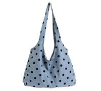Women Polka Dot Shoulder Bag Large Capacity Leisure Y2k Tote Bags Versatile Underarm Bag Stylish Dot Design Armpit Bags Travel Dating Shopping Handbag