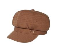 Women Premium Cotton Beret Newsboy Hat Octagonal Cap Trendy Blend Retro for Autumn Winter(UK, Alpha, One Size, M, Khaki)