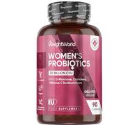 Women's Probiotics Capsules 30 Billion CFU 90 Capsules WeightWorld