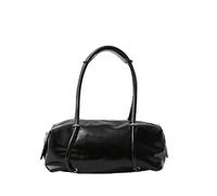 Women PU Leather Vintage Underarm Bag Retro Shoulder Bag | Boston Pillow Handbag Style Retro Shoulder Bag for Commute Travel Shopping Work