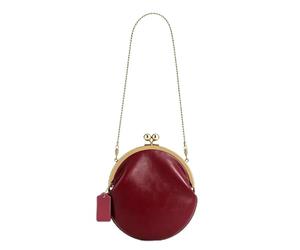 Women PU/Straw Retro Clip Lock Shoulder Bags Lightweight Stylish Mental