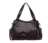 Women PU Underarm Purse Large Capacity Tote Bag | Adjustable Strap Tote Bag and Crossbody Purse for Daily Travel Work