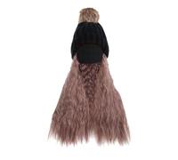 Women Purple Wig Long Purple Ladies Wigs UK Real Hair for Older Women Bob Curly Hair Wig Glueless Synthetic for 70S Fancy Dress Anime Cosplay Party Wigs 27 inch