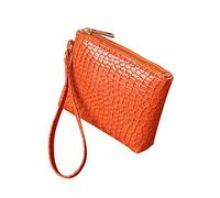 Women Purse Fashion Bag Very Portable Lightweight Large Purse Wallet, orange, standard size