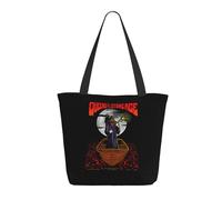 Women Q*u*e*e*n*s-Rock Band of The Stone Age Music Tote Bag lightweight Shoulder Bag Large Capacity Reusable Grocery with Inner Pockets Zipper for Sport Travel Beach shopping