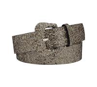Women Retro Sequin Belt PU Adjustable Stylish Wide Shiny Bling Belt for Statement Party (One Size)