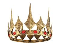 Women Round Crown With Gem Party Tiara Ball Party Wear