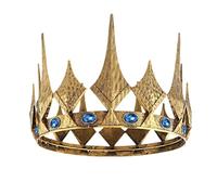 Women Round Crown With Gem Party Tiara Ball Party Wear