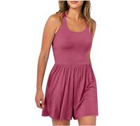 Women Running Onesie Workout Rompers Summer Fit Rompers One Piece Outfits Exercise Jumpsuits Gym Yoga Clothes Athletic Jumpsuits Womens Knitted Pit Strips Onesie Righteous Runsie Workout