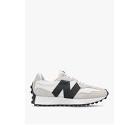 Women’s 327 White Black Suede & Mesh Trainers - White Suede / 5
