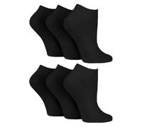 Women’s 6 Pairs Cotton Trainer Low Cut Ankle Socks Black/White/Patterns Indoor/Outdoor Sports, Athletic Wear & Home Workouts | Everyday Casual |, Durable & Quick Dry | Trainer Socks Womens 4-7