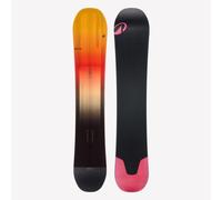 Women’s All-mountain And Freeride Snowboard - Allroad 500 - Black - Orange And Wood