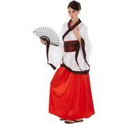 Women’s Asian Costume Halloween Fancy Dress Outfit Kimono Japan China Japanese