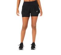 Women’s Asics Road 2-N-1 3.5IN Shorts Black, Size XS.