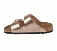 Women’s Birkenstock Arizona BS Narrow Birko-Flor Rosé Gold Sandals 38