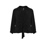 Women’s Blouse with Front Tie Detail Mat Fashion Noir S/M
