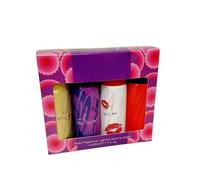 Women’s Body Fragrance Spray Set Long Lasting Fresh Scent Mist Gift Collection Travel Size Daily Use Perfume for Teens Girls Adults (purple set)