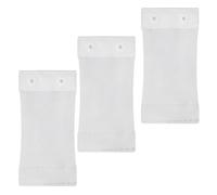 Women’s Bodysuit Extender with Snaps, Adds Length to Torso, Removable and Washable Crotch Extender, 3 Pcs, 2 Plastic-white, 4" Length
