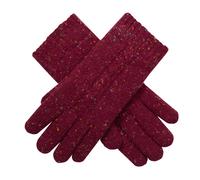 Women’s Cable Knit Gloves with Marl Yarn