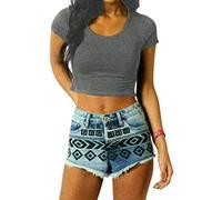 Women’s Cap Sleeve Crop Top Ladies Round Neck Stretch Plain or Printed Vest T-Shirt Soft, Comfortable & Stylish Fitted Design Premium Quality Everyday Wear Sizes UK 8-14 Dark Grey