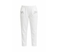 Women’s Cherry Berry Jogging Pants - Plain Casual Elasticated Waist Bottoms Soft Stretch | Straight Leg Fit Pull On | Italian Pants | Plus Size UK 10-24