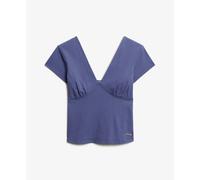Women’s corset with sleeves Superdry Blue S